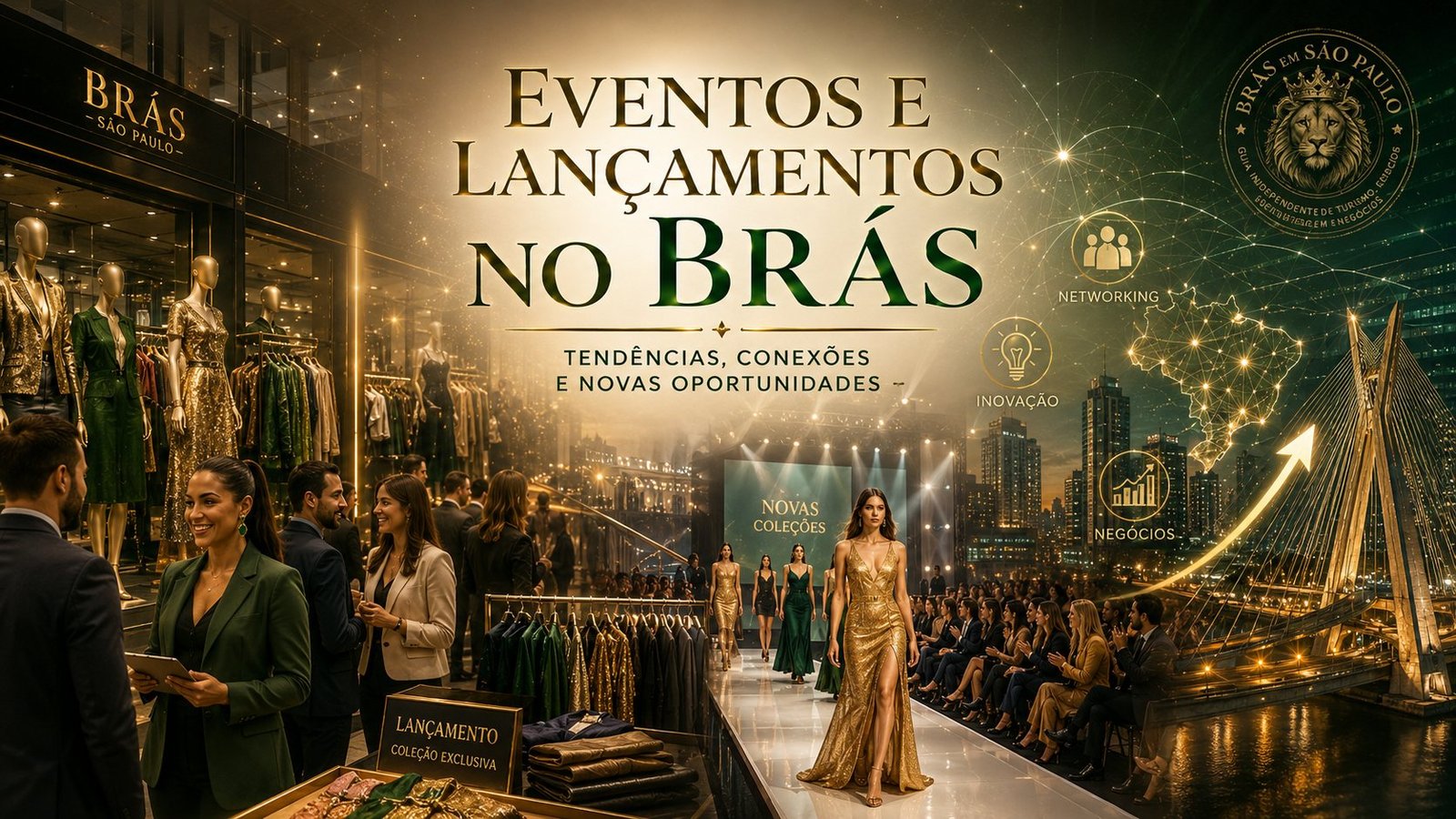 Eventos e lançamentos no Brás, tendências, conexões e oportunidades