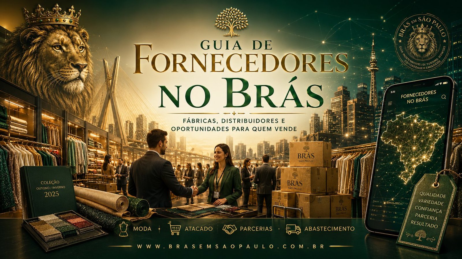 Guia de fornecedores no Brás, fábricas, distribuidores e oportunidades