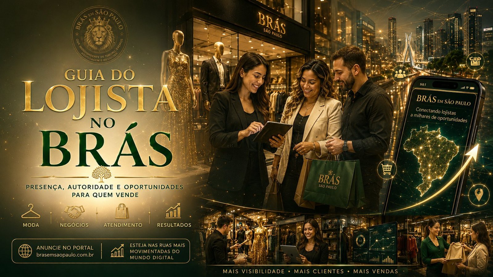 Guia do lojista no Brás com presença, autoridade e oportunidades para quem vende