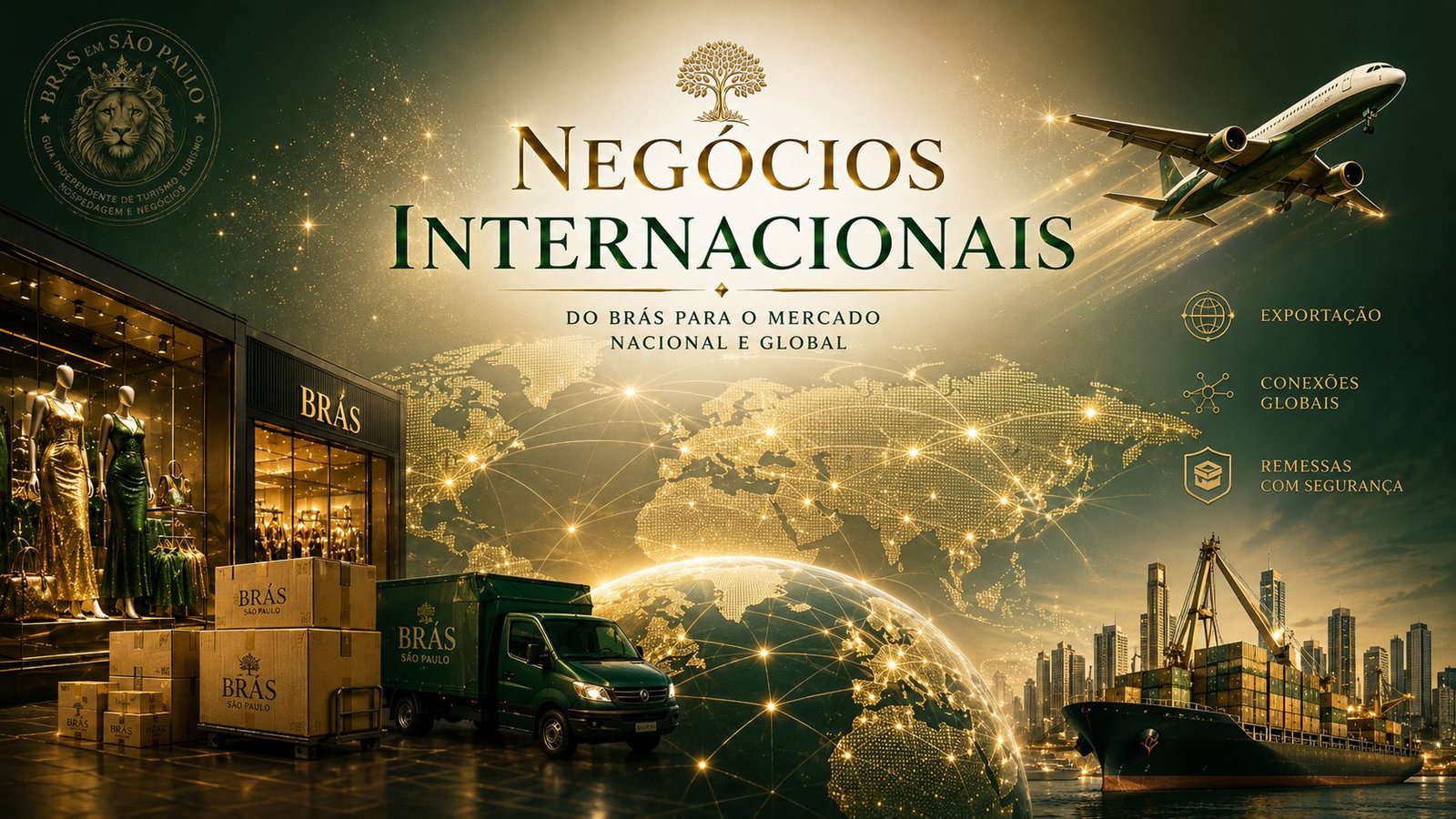 Negócios internacionais, do Brás para o mercado nacional e global