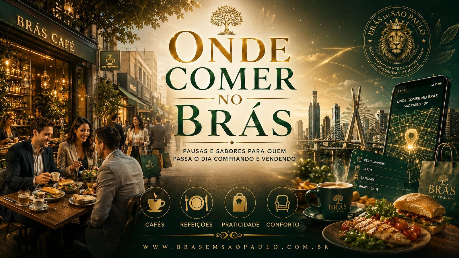 Onde comer no Brás, cafés, refeições e conforto para compradores