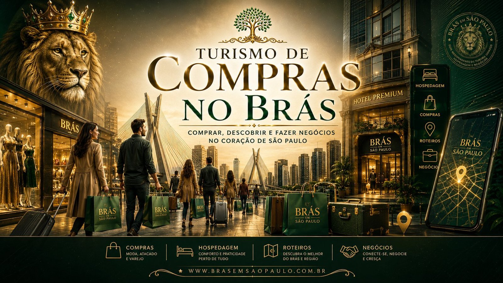 Turismo de compras no Brás, comprar, descobrir e fazer negócios